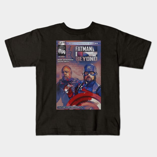 Fatman Beyond - Super Soldier Punch Kids T-Shirt by TheDarkNateReturns